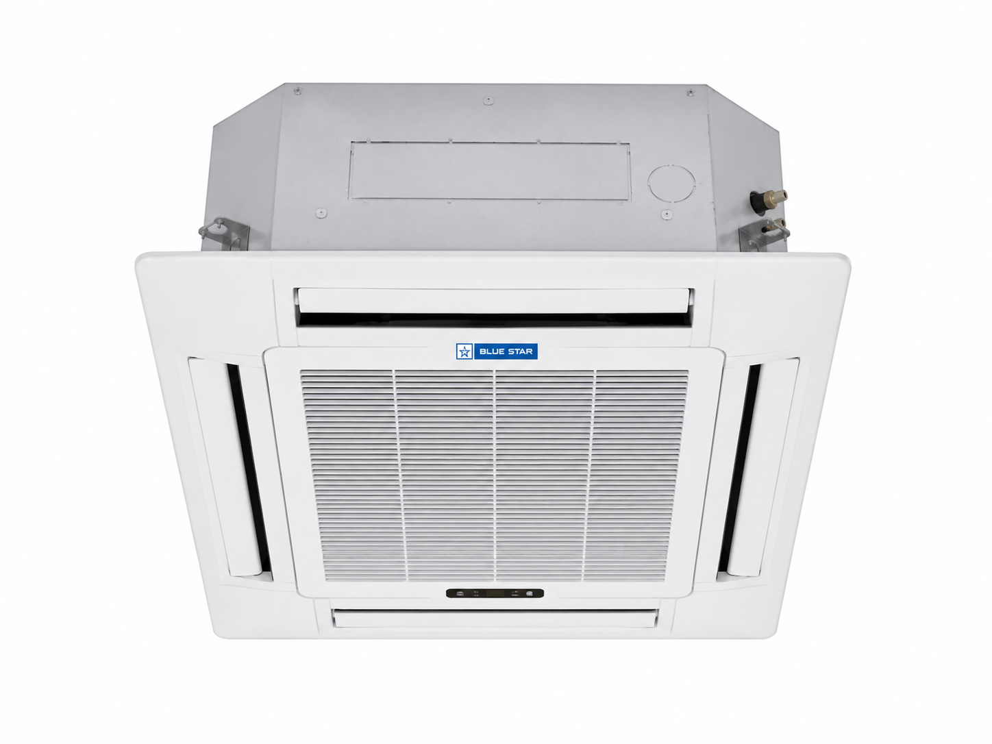 Cassette AC unit in office ceiling